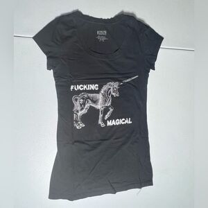 F@$!!’g magical unicorn tee